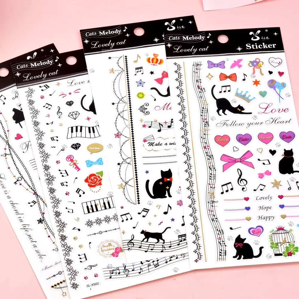 Melody Cat Sticker